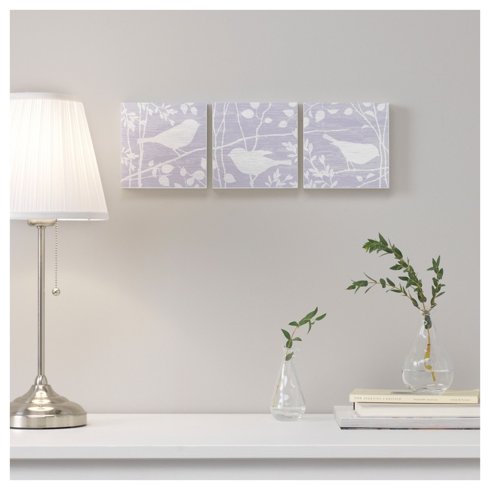 Cute bird design 3 piece decor set!